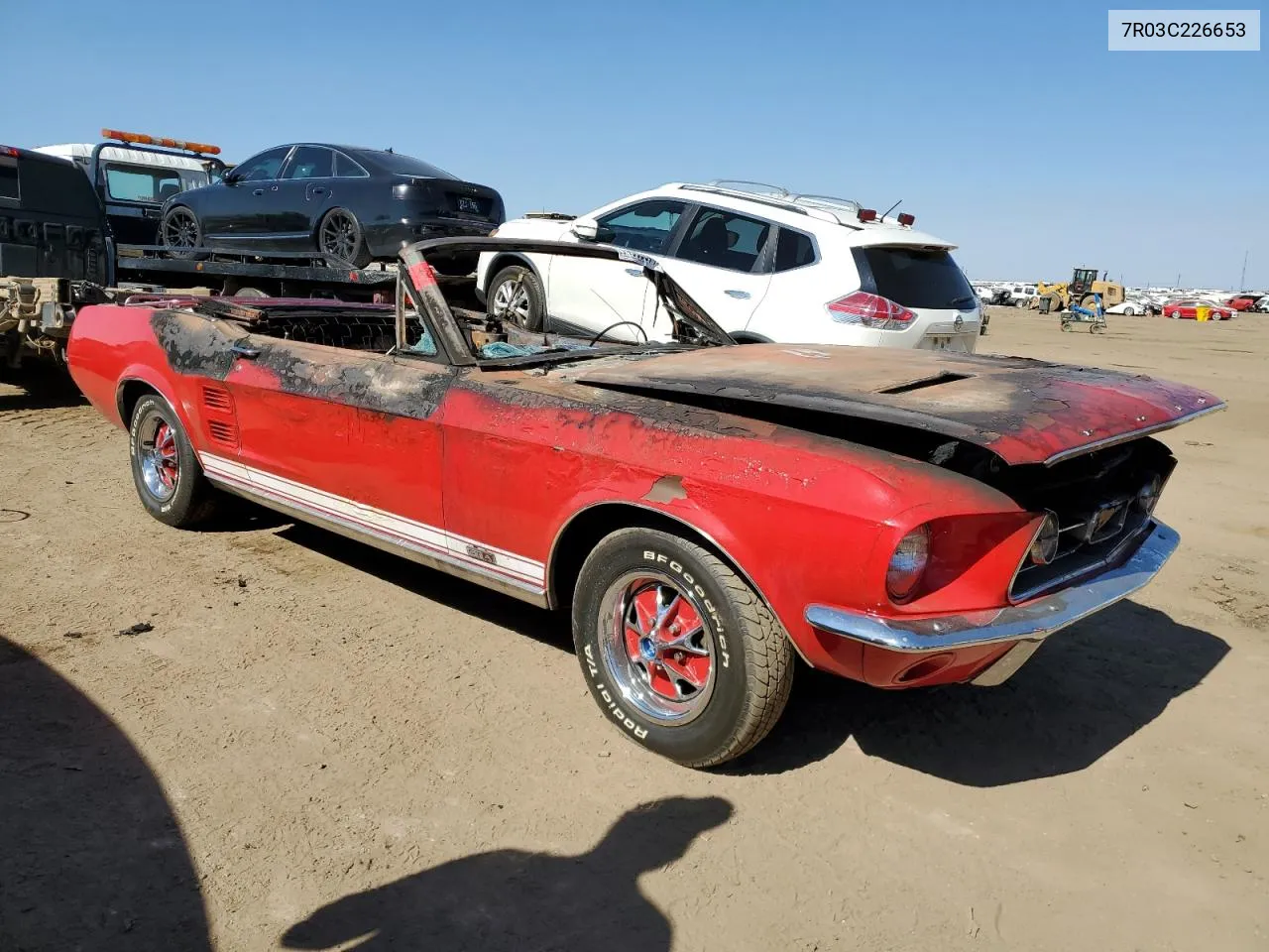 1967 Ford Mustang VIN: 7R03C226653 Lot: 74903644