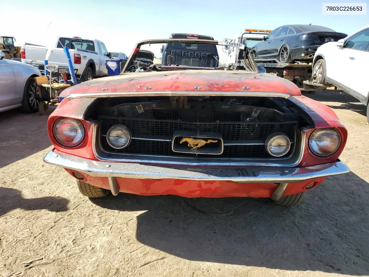 1967 Ford Mustang VIN: 7R03C226653 Lot: 74903644