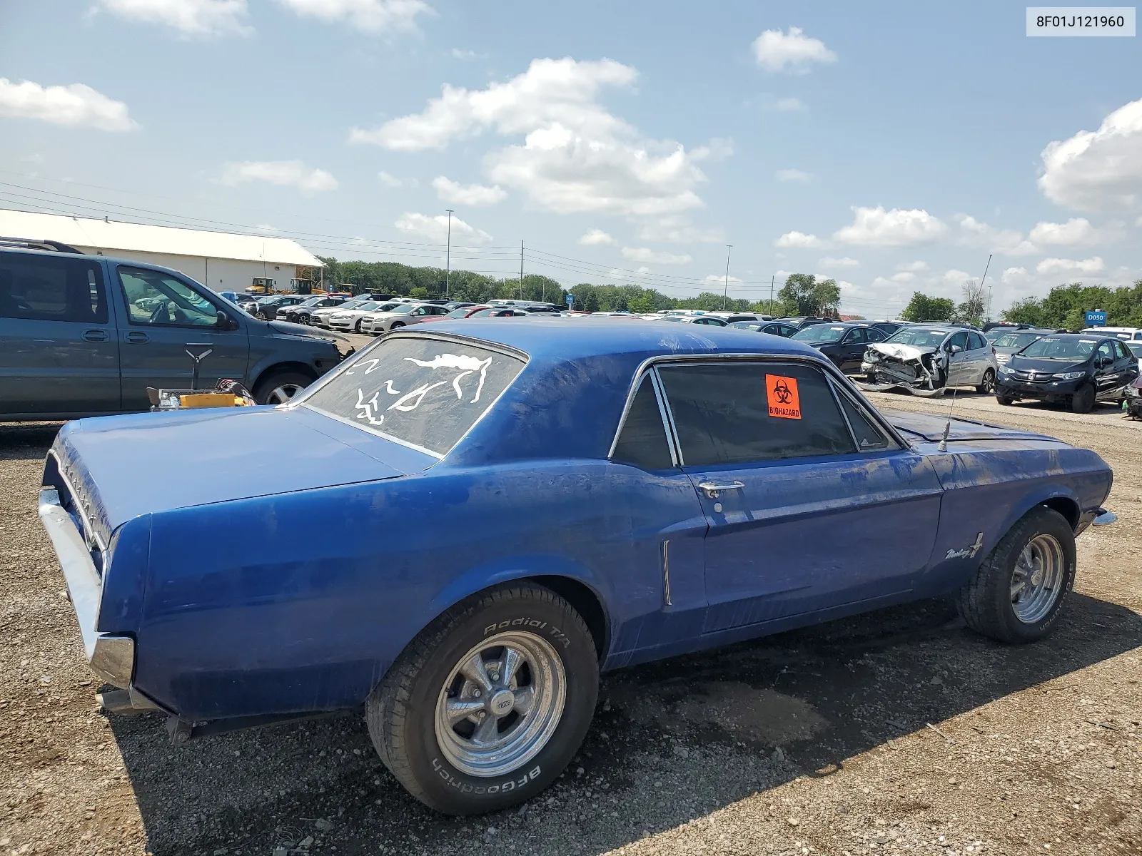 1969 Ford Must VIN: 8F01J121960 Lot: 65003354