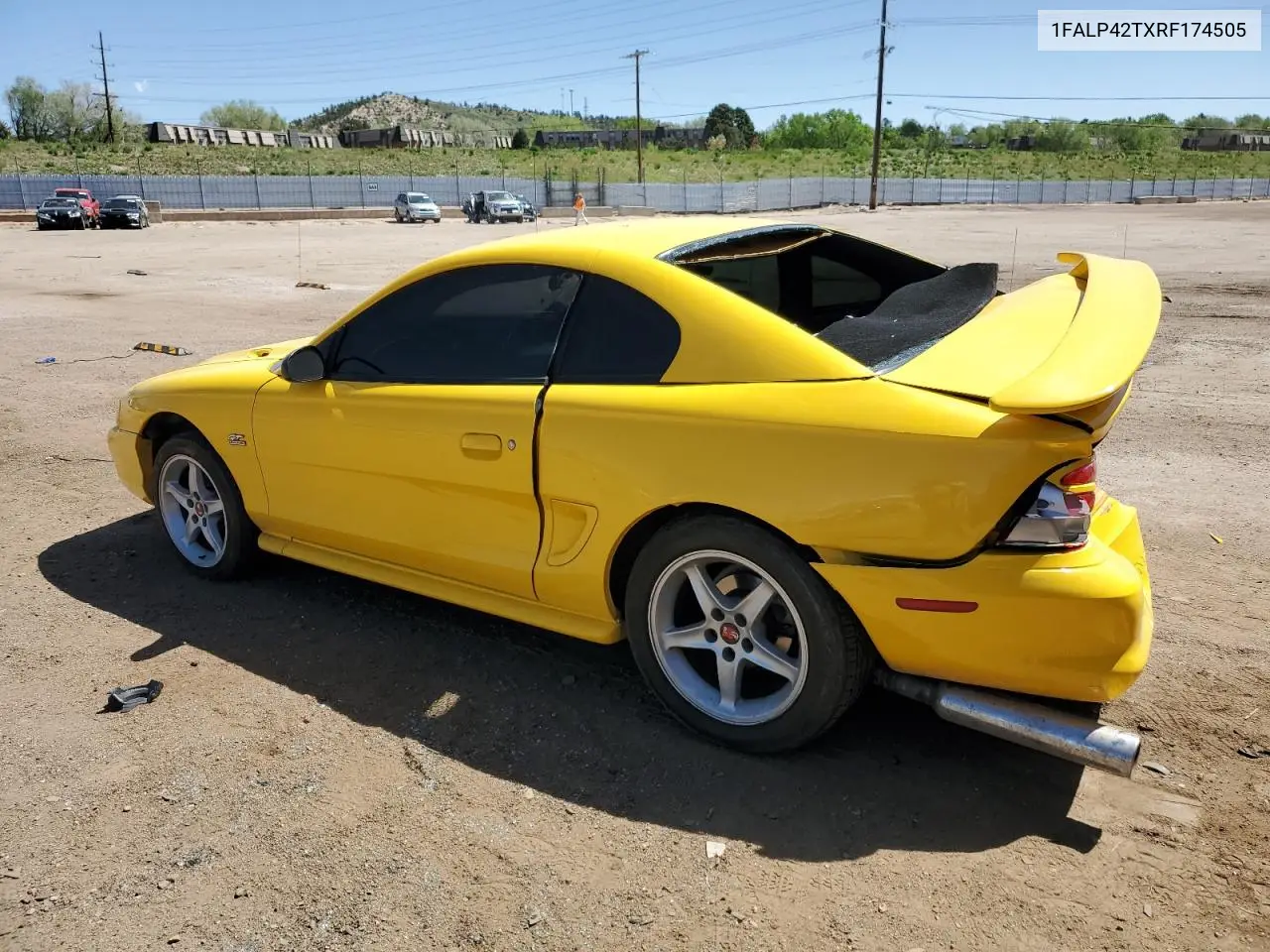 1994 Ford Mustang Gt VIN: 1FALP42TXRF174505 Lot: 56387495
