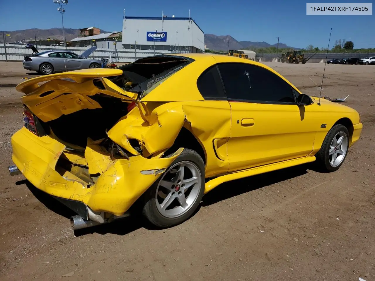 1994 Ford Mustang Gt VIN: 1FALP42TXRF174505 Lot: 56387495