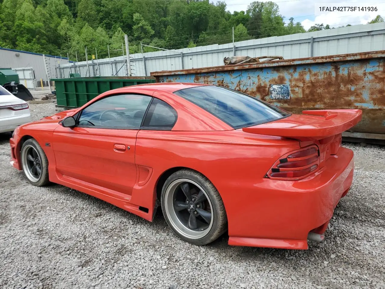 1995 Ford Mustang Gt VIN: 1FALP42T7SF141936 Lot: 56161595