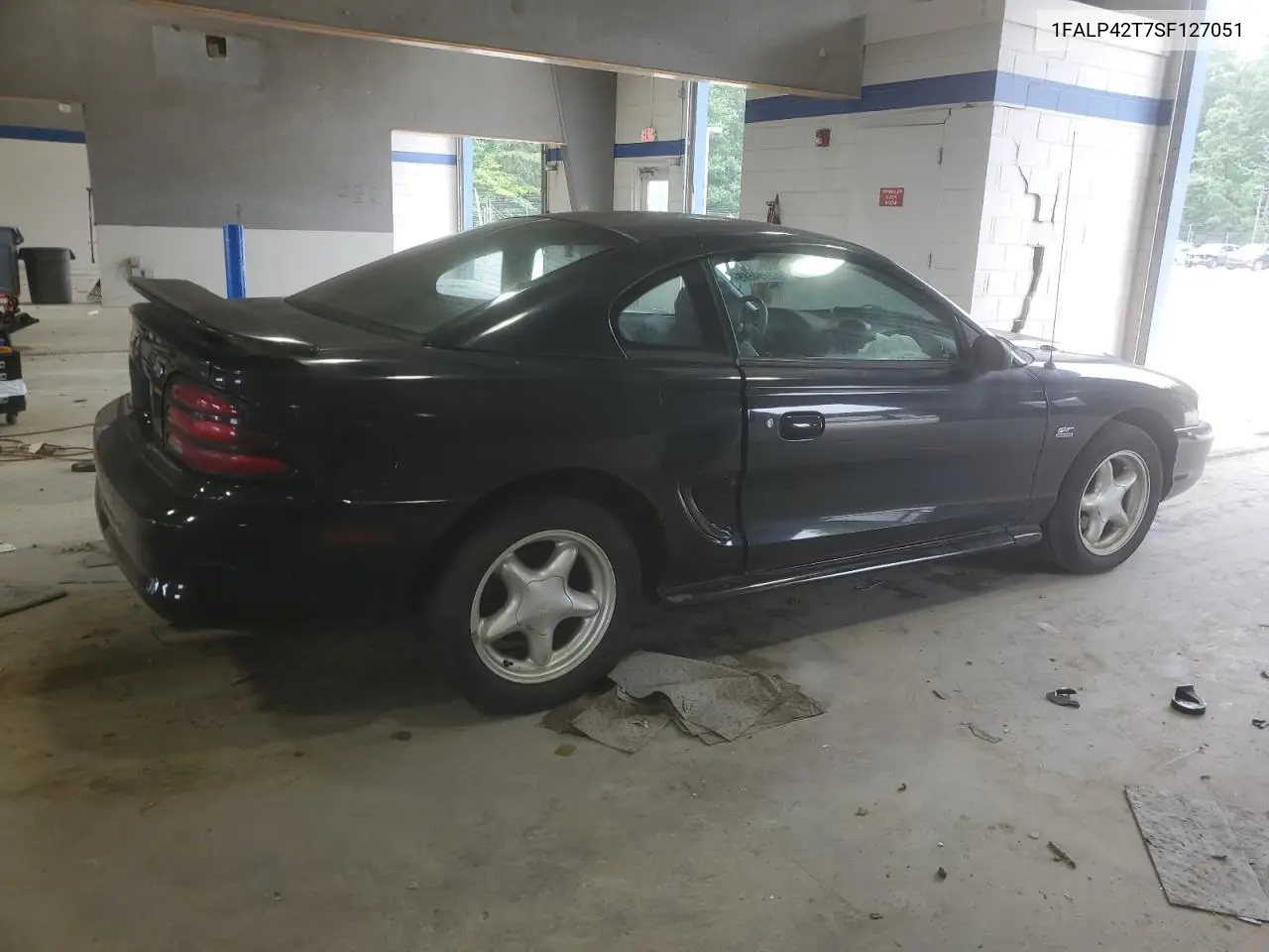 1995 Ford Mustang Gt VIN: 1FALP42T7SF127051 Lot: 62794665