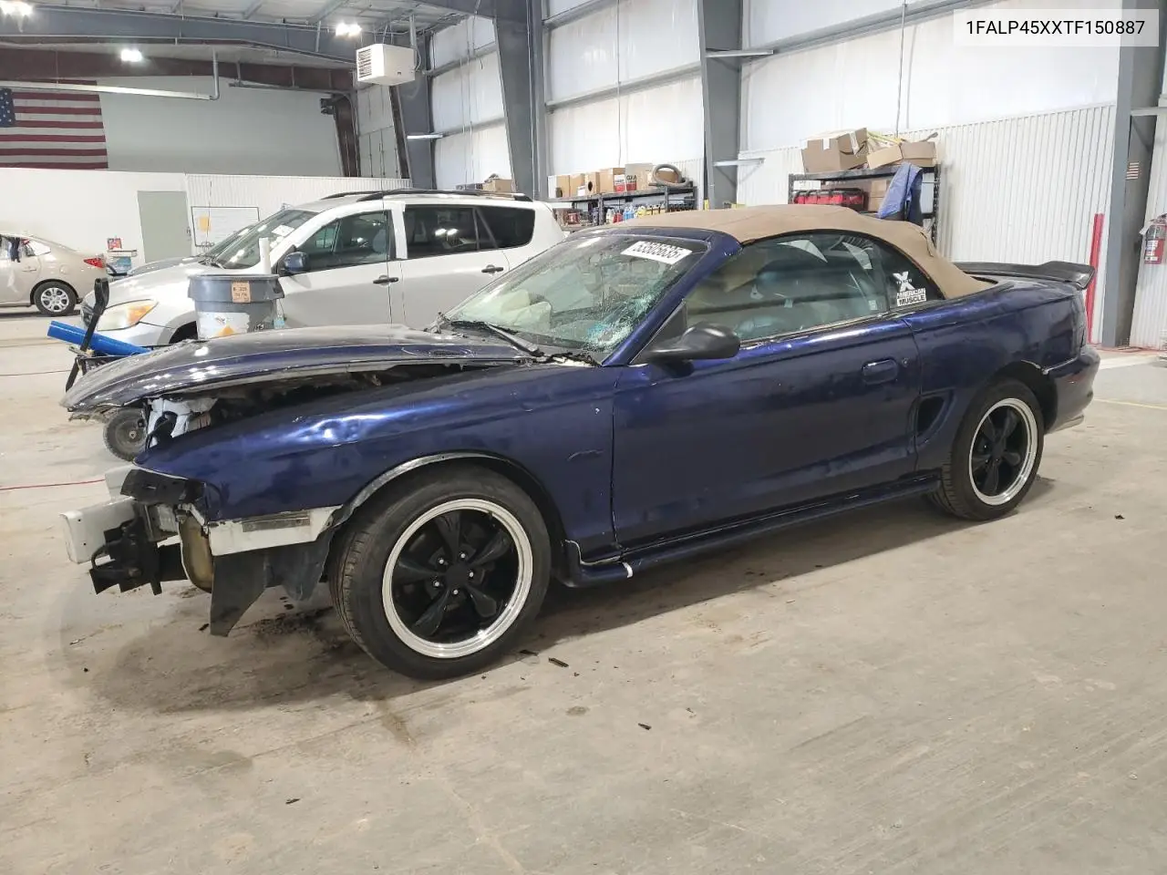1996 Ford Mustang Gt VIN: 1FALP45XXTF150887 Lot: 53505635