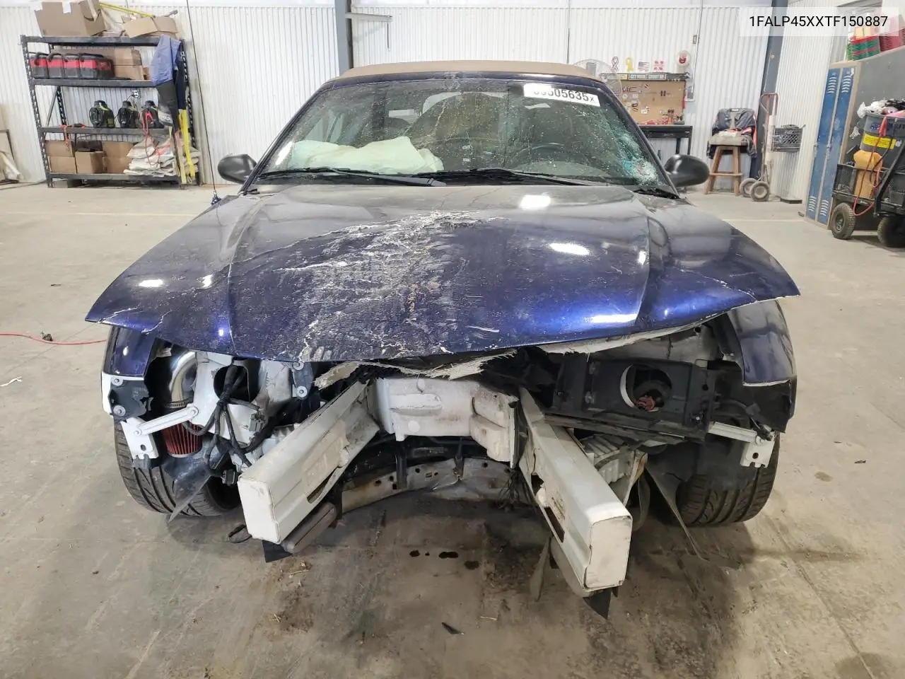 1996 Ford Mustang Gt VIN: 1FALP45XXTF150887 Lot: 53505635