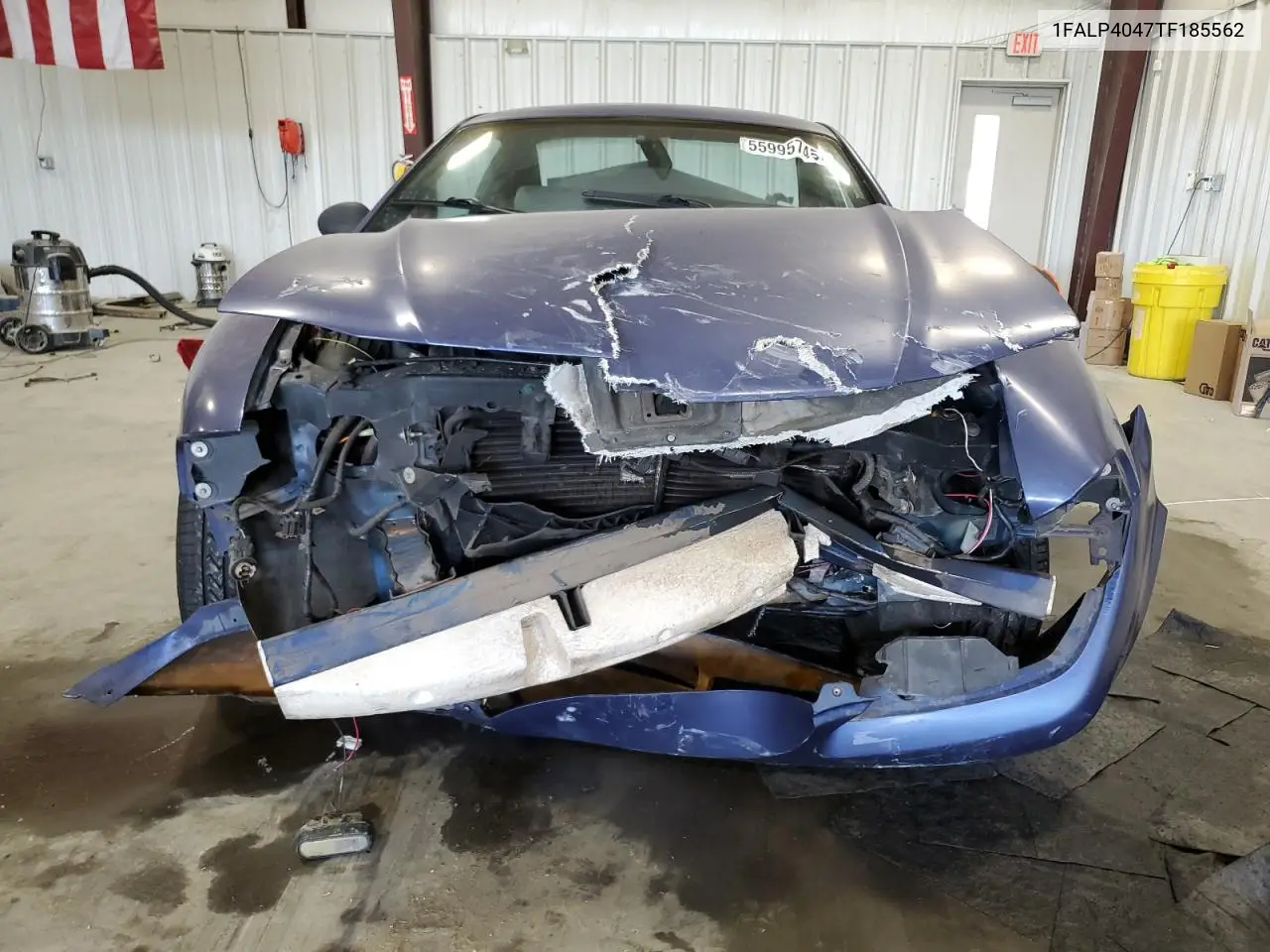 1996 Ford Mustang VIN: 1FALP4047TF185562 Lot: 55995745