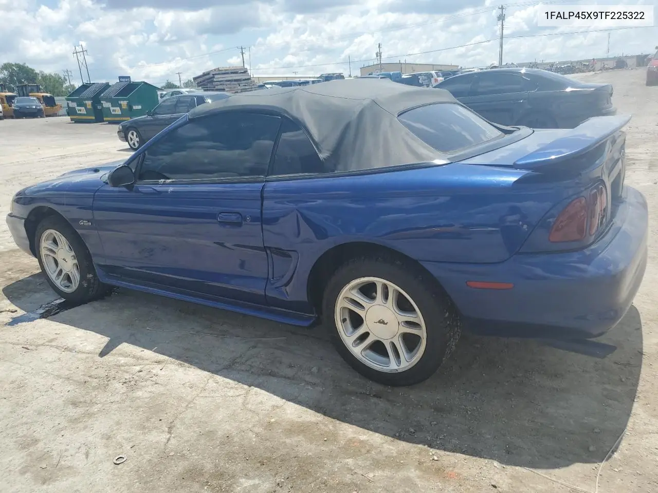 1996 Ford Mustang Gt VIN: 1FALP45X9TF225322 Lot: 56394625