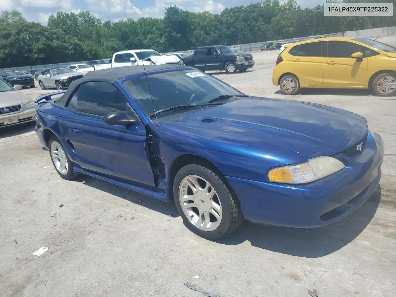 1996 Ford Mustang Gt VIN: 1FALP45X9TF225322 Lot: 56394625