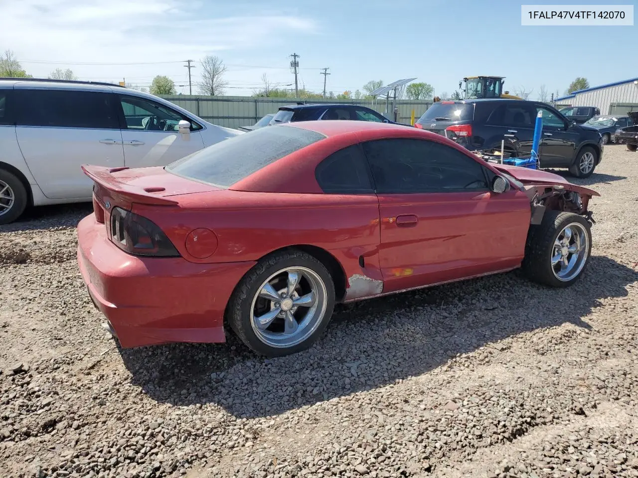 1996 Ford Mustang Cobra VIN: 1FALP47V4TF142070 Lot: 56528045