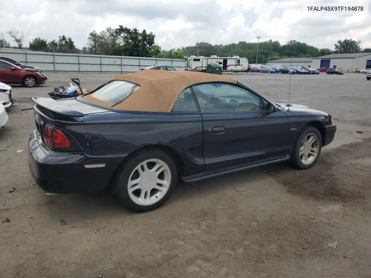 1996 Ford Mustang Gt VIN: 1FALP45X9TF194878 Lot: 62118215