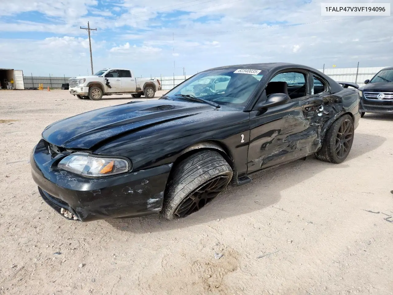 1997 Ford Mustang Cobra VIN: 1FALP47V3VF194096 Lot: 62340035