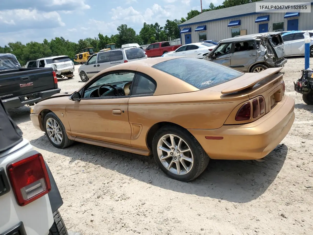 1997 Ford Mustang VIN: 1FALP4047VF152855 Lot: 62348185