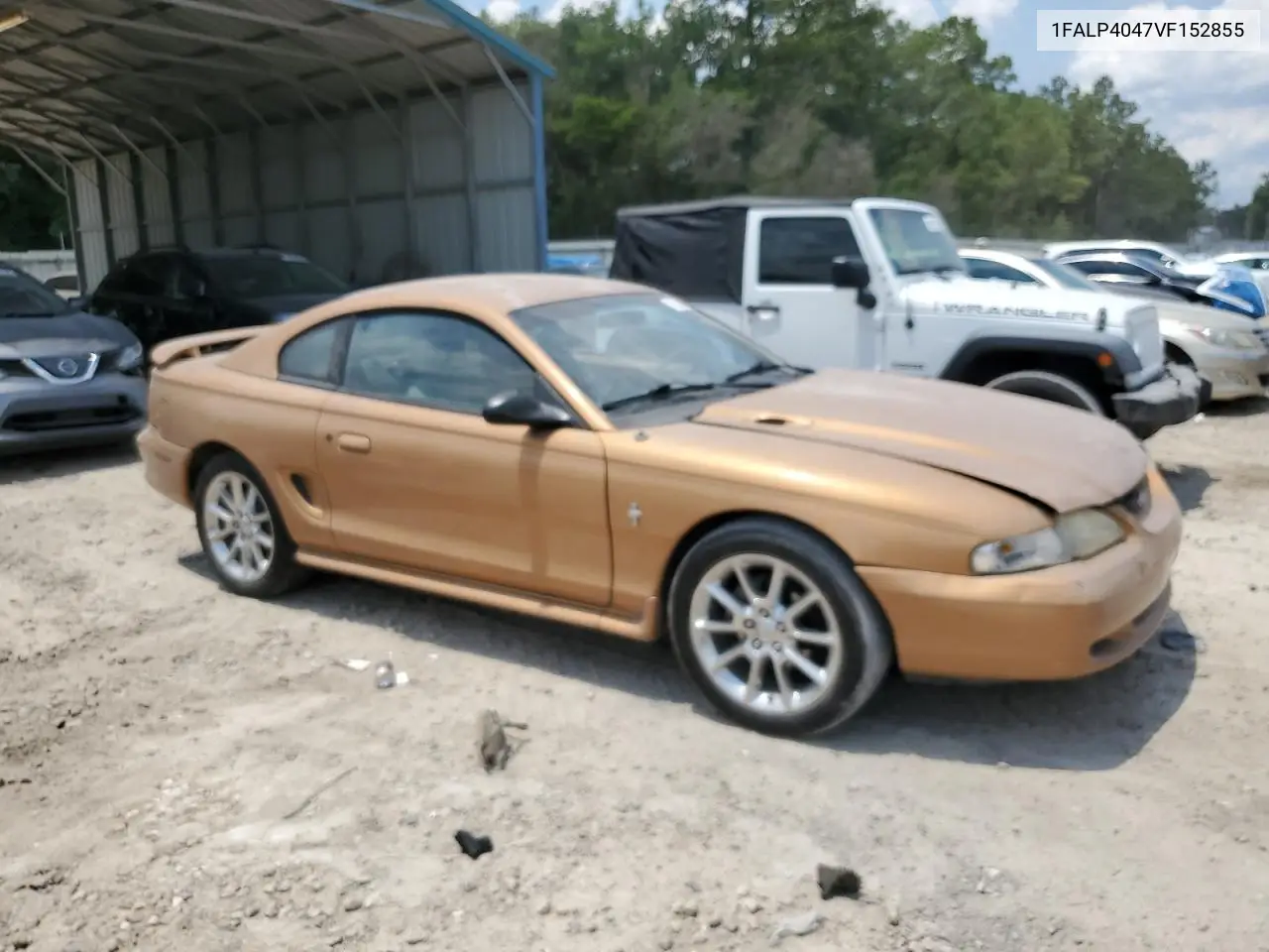 1997 Ford Mustang VIN: 1FALP4047VF152855 Lot: 62348185