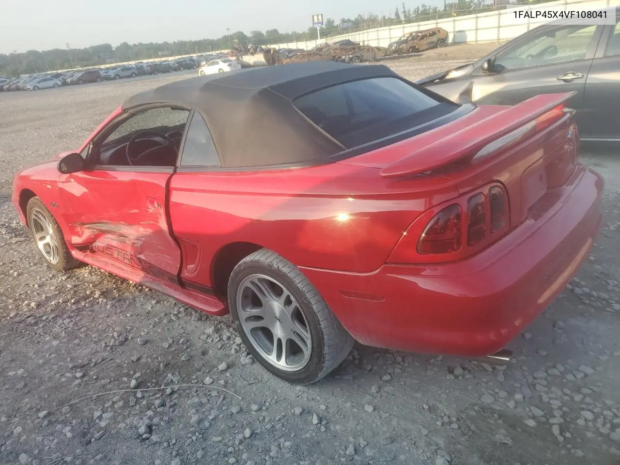1997 Ford Mustang Gt VIN: 1FALP45X4VF108041 Lot: 62575165