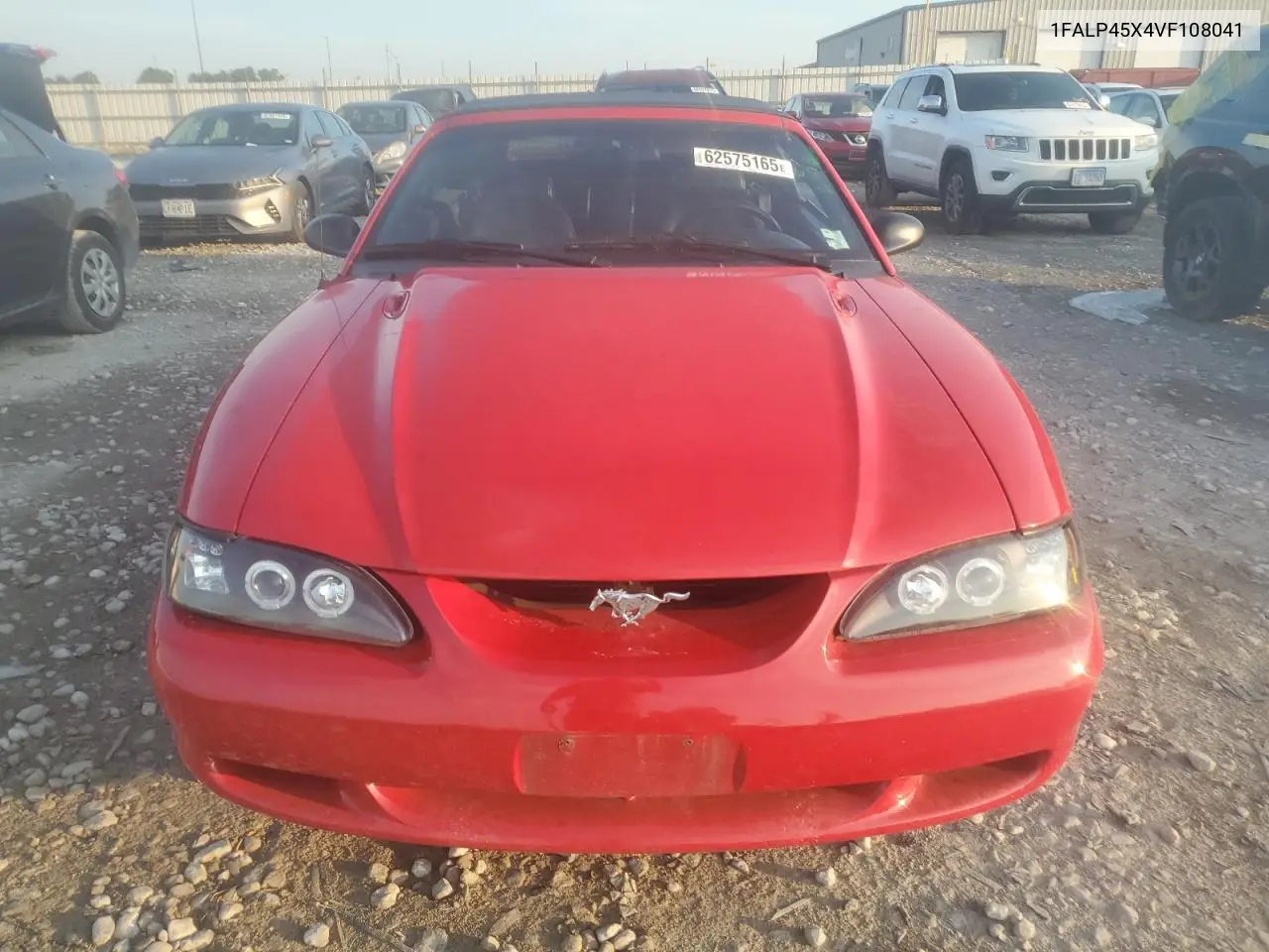 1997 Ford Mustang Gt VIN: 1FALP45X4VF108041 Lot: 62575165