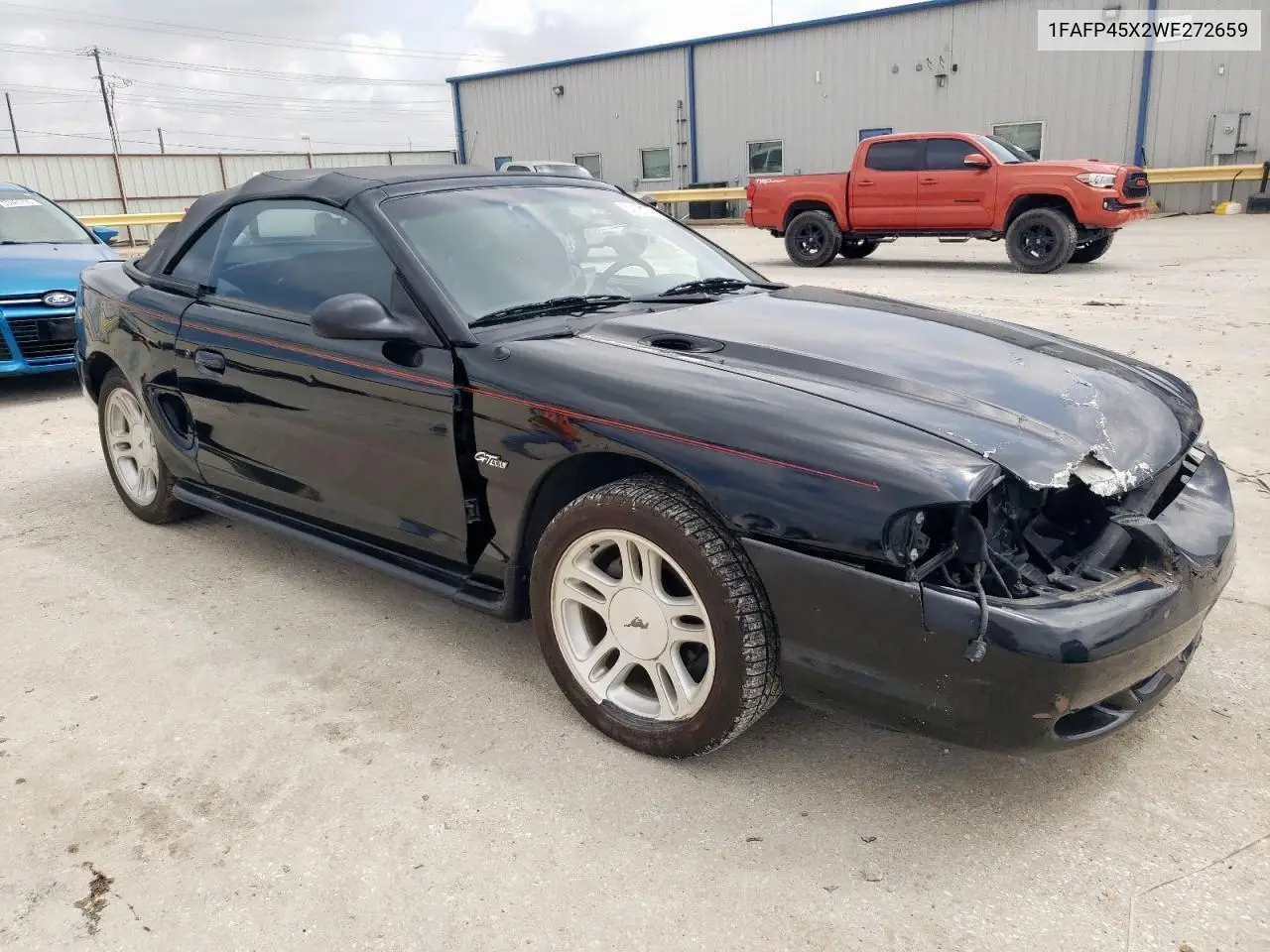 1998 Ford Mustang Gt VIN: 1FAFP45X2WF272659 Lot: 54121775