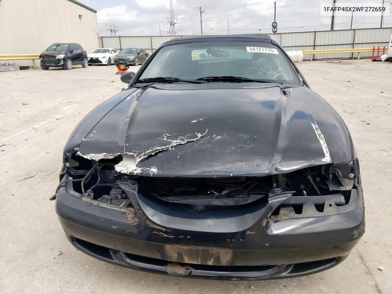 1998 Ford Mustang Gt VIN: 1FAFP45X2WF272659 Lot: 54121775
