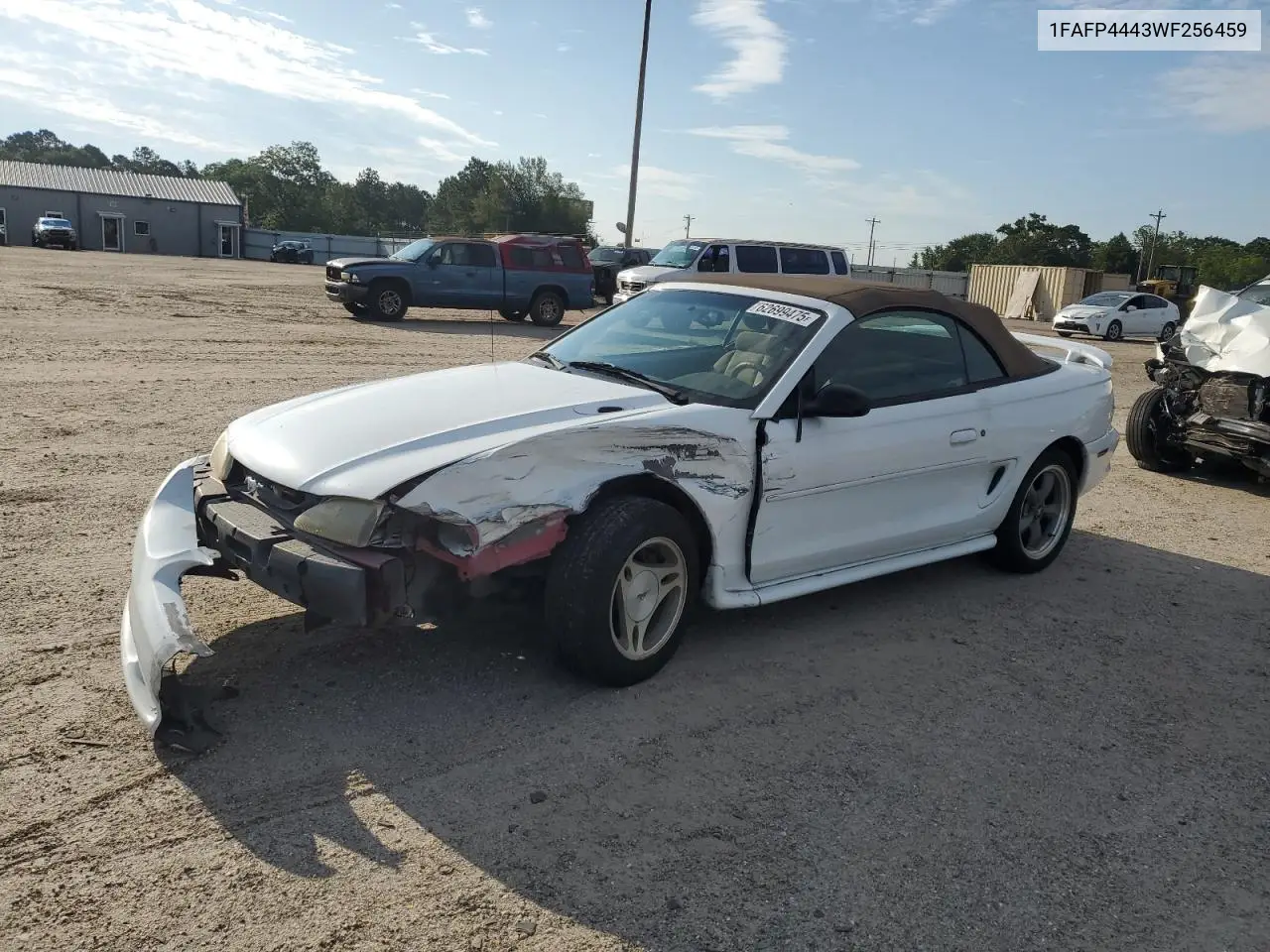 1998 Ford Mustang VIN: 1FAFP4443WF256459 Lot: 62699475