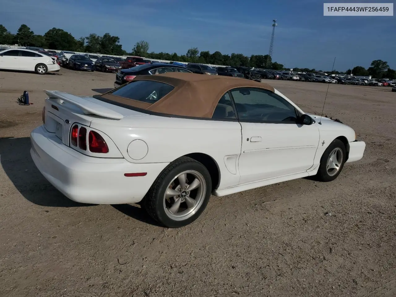 1998 Ford Mustang VIN: 1FAFP4443WF256459 Lot: 62699475