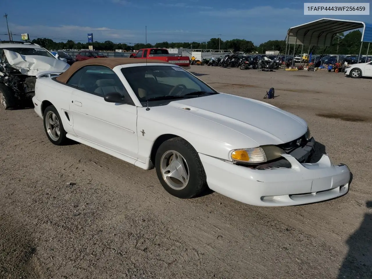1998 Ford Mustang VIN: 1FAFP4443WF256459 Lot: 62699475