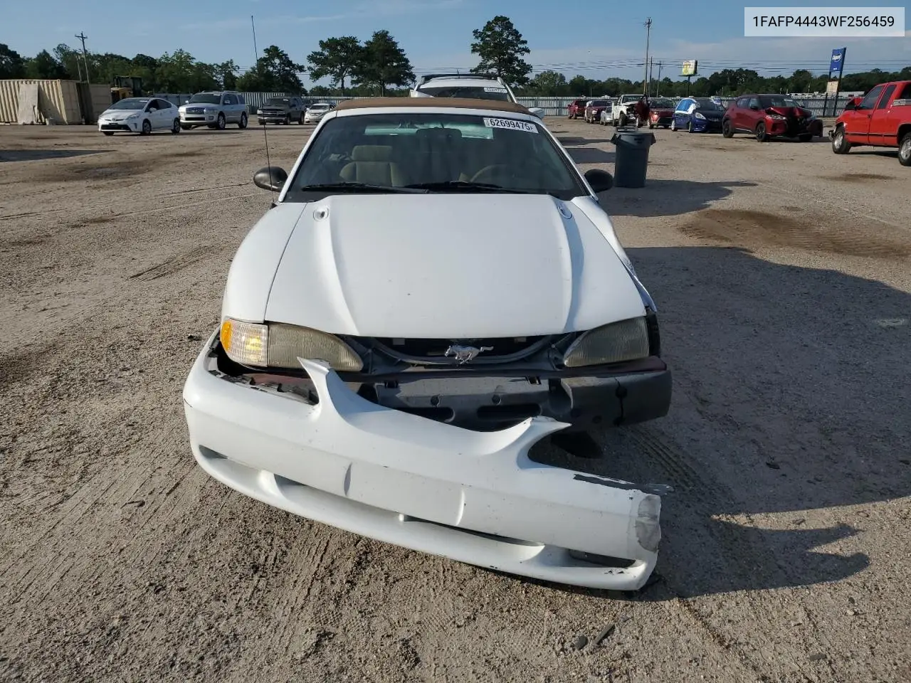 1998 Ford Mustang VIN: 1FAFP4443WF256459 Lot: 62699475