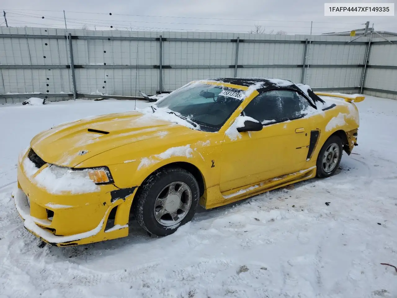 1999 Ford Mustang VIN: 1FAFP4447XF149335 Lot: 45813785
