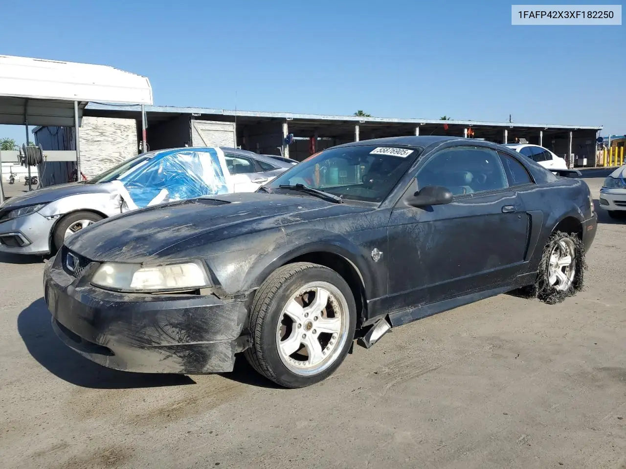 1999 Ford Mustang Gt VIN: 1FAFP42X3XF182250 Lot: 55876905