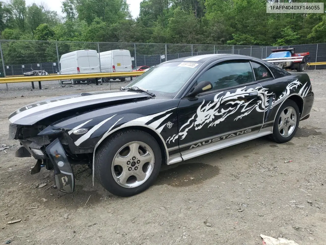 1999 Ford Mustang VIN: 1FAFP4040XF146055 Lot: 55977035