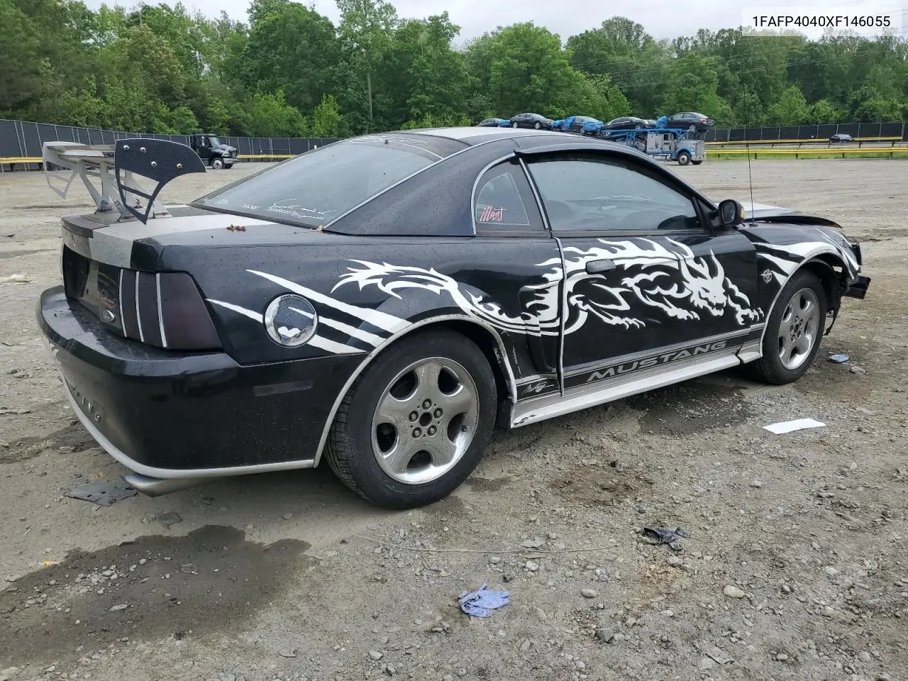 1999 Ford Mustang VIN: 1FAFP4040XF146055 Lot: 55977035