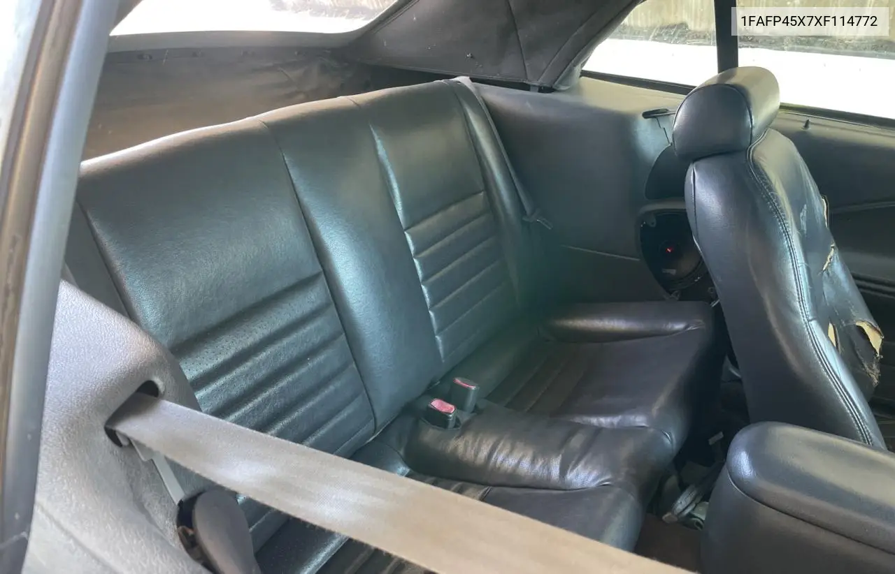 1999 Ford Mustang Gt VIN: 1FAFP45X7XF114772 Lot: 56733905