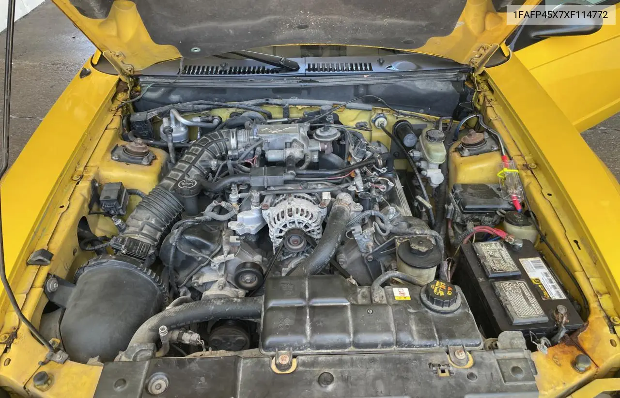 1999 Ford Mustang Gt VIN: 1FAFP45X7XF114772 Lot: 56733905