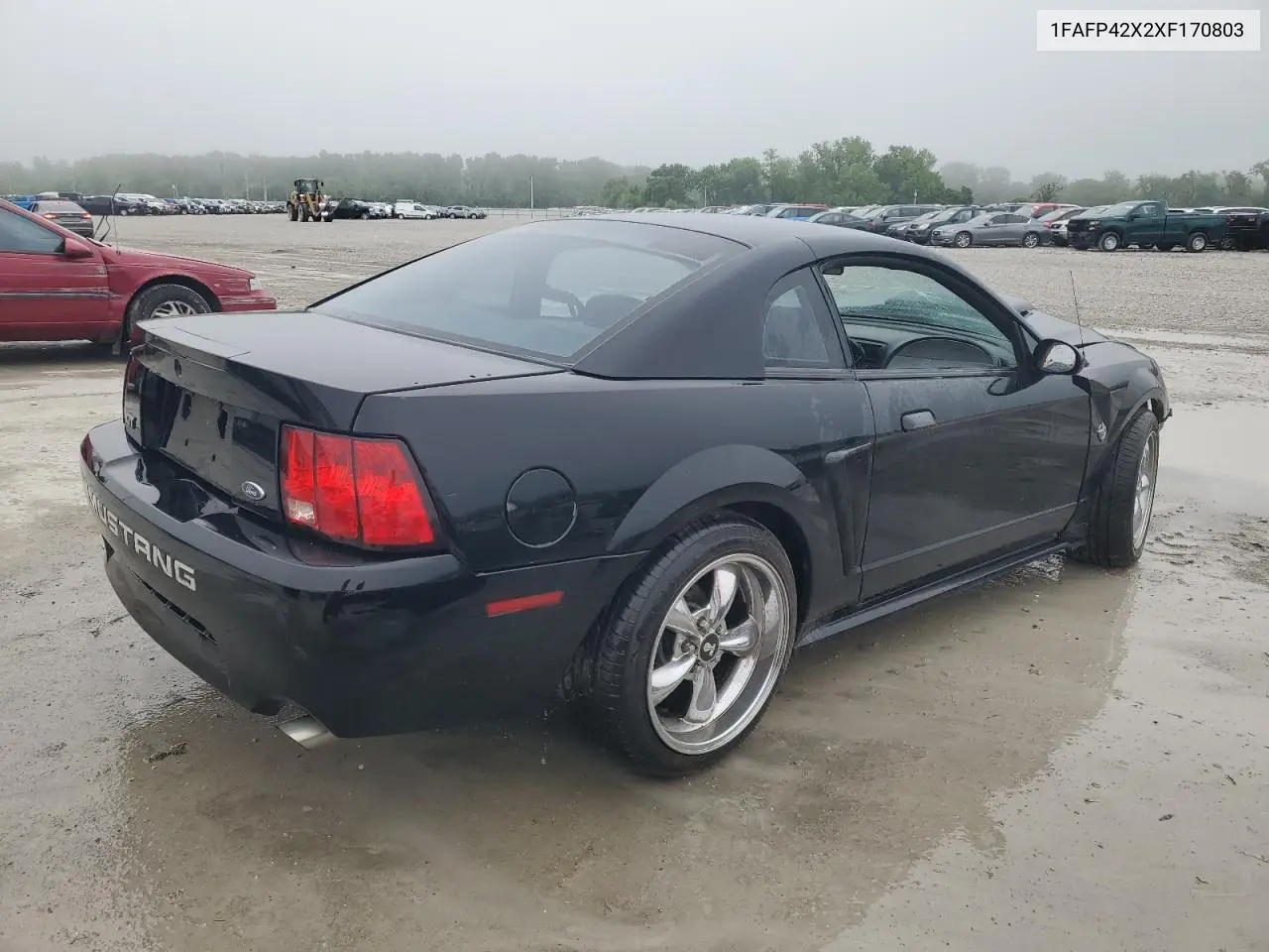 1999 Ford Mustang Gt VIN: 1FAFP42X2XF170803 Lot: 56756075