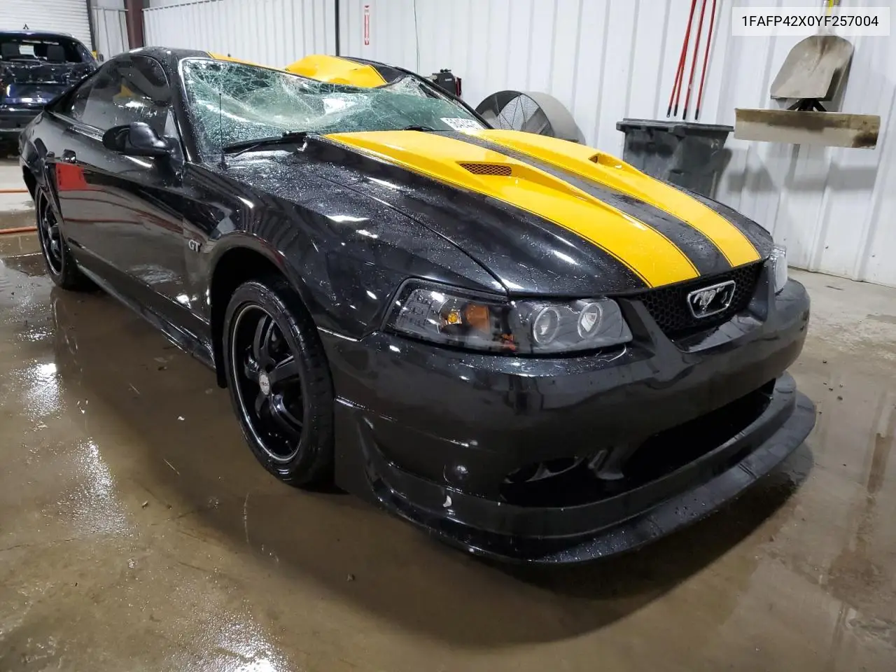2000 Ford Mustang Gt VIN: 1FAFP42X0YF257004 Lot: 56424425