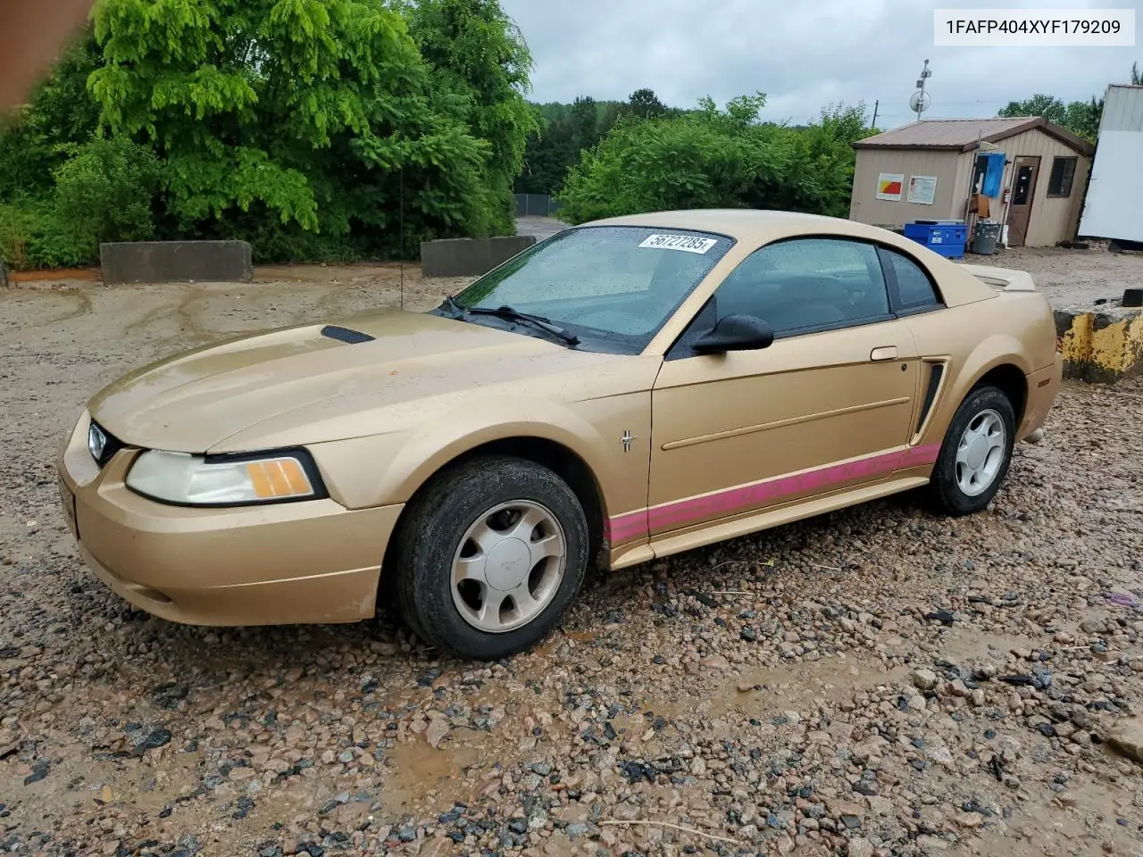 2000 Ford Mustang VIN: 1FAFP404XYF179209 Lot: 56727285