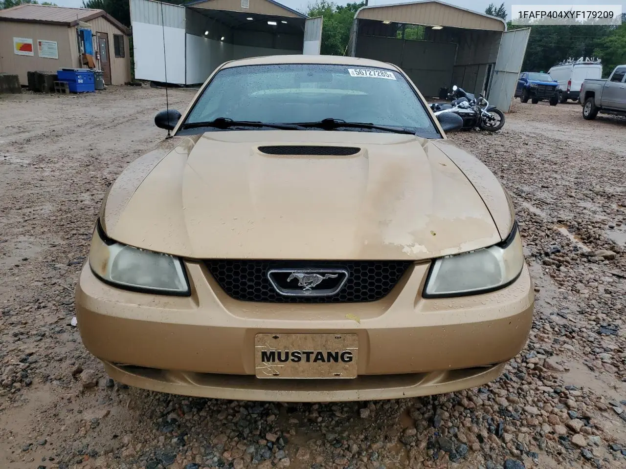 2000 Ford Mustang VIN: 1FAFP404XYF179209 Lot: 56727285