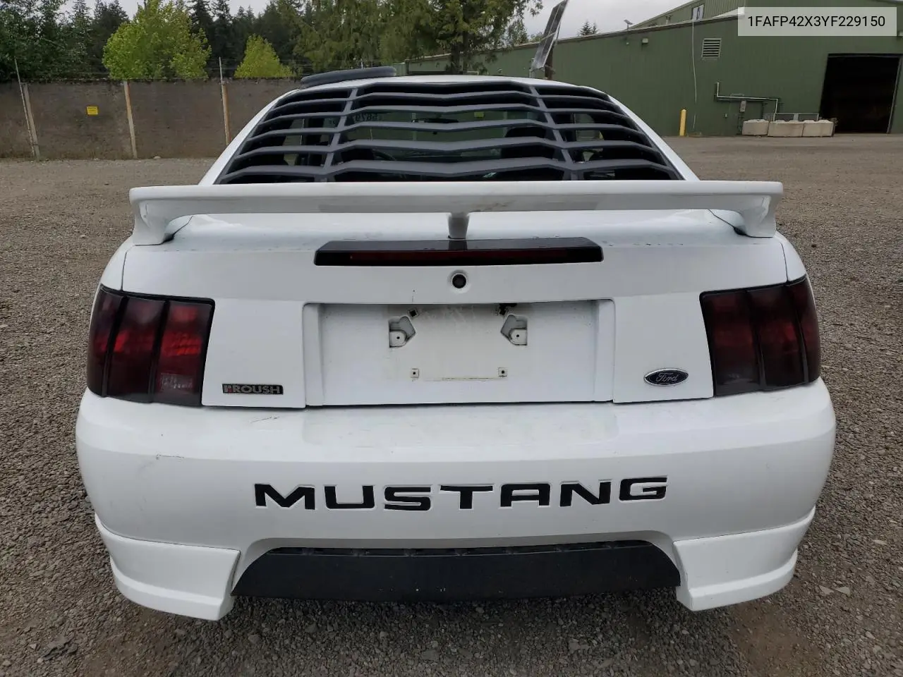2000 Ford Mustang Gt VIN: 1FAFP42X3YF229150 Lot: 56797855