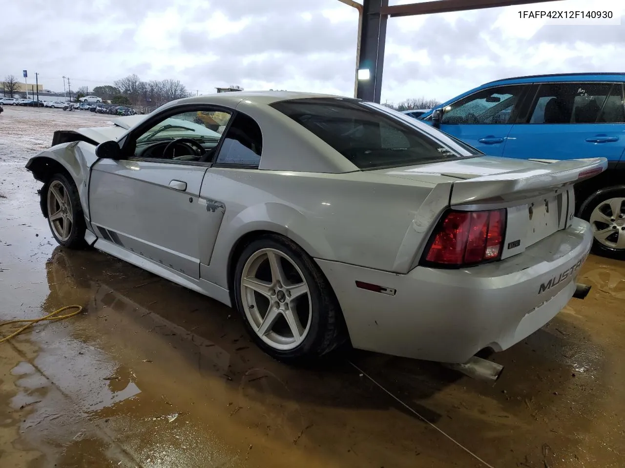 2002 Ford Mustang Gt VIN: 1FAFP42X12F140930 Lot: 43084955