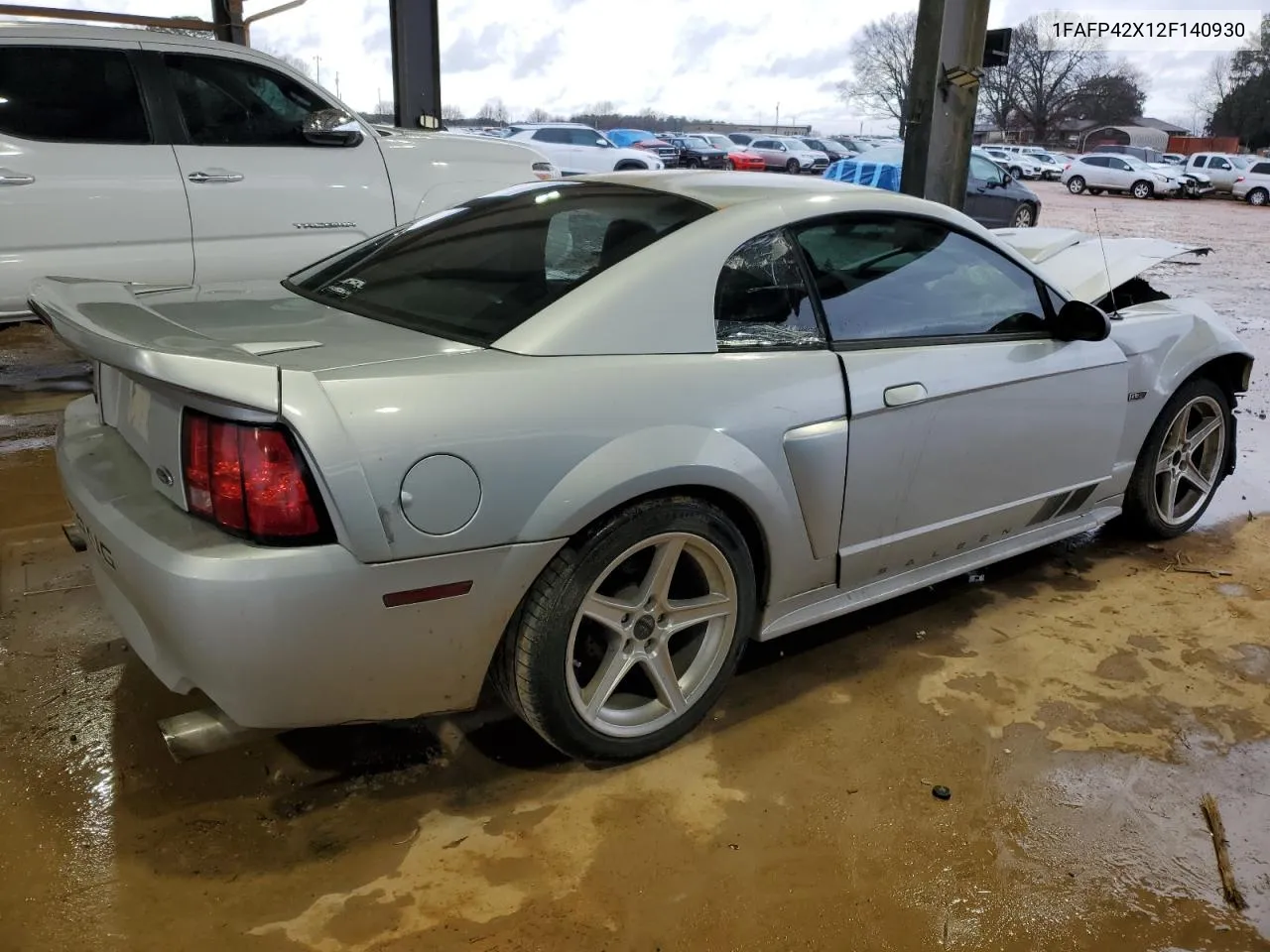 2002 Ford Mustang Gt VIN: 1FAFP42X12F140930 Lot: 43084955