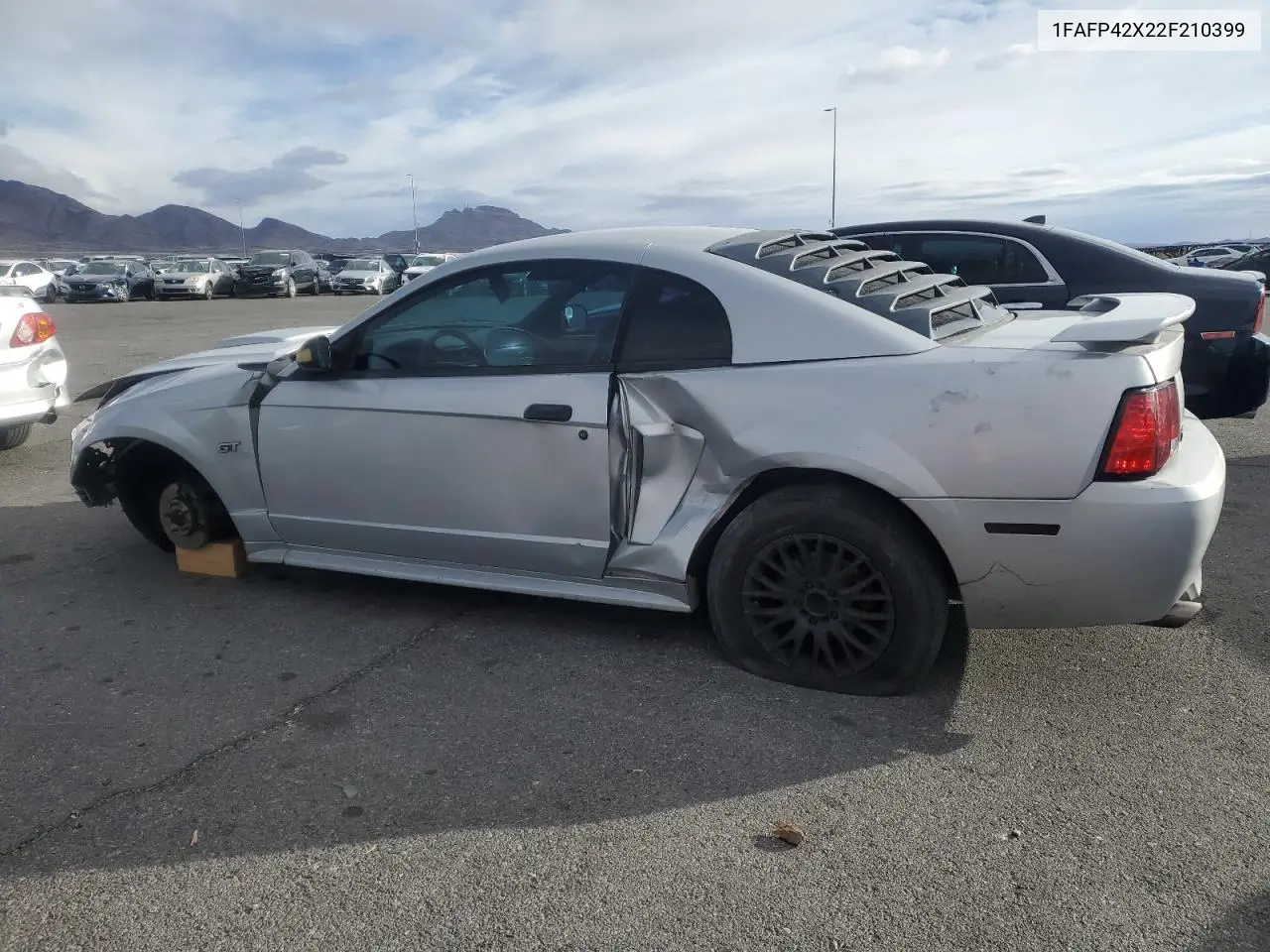 2002 Ford Mustang Gt VIN: 1FAFP42X22F210399 Lot: 47285245