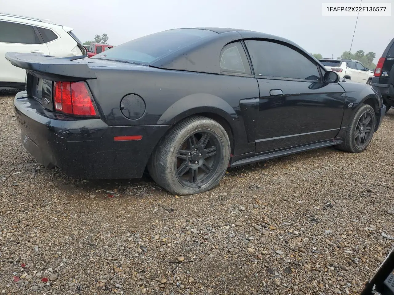 2002 Ford Mustang Gt VIN: 1FAFP42X22F136577 Lot: 50623865