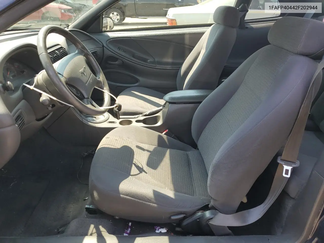 2002 Ford Mustang VIN: 1FAFP40442F202944 Lot: 62178415