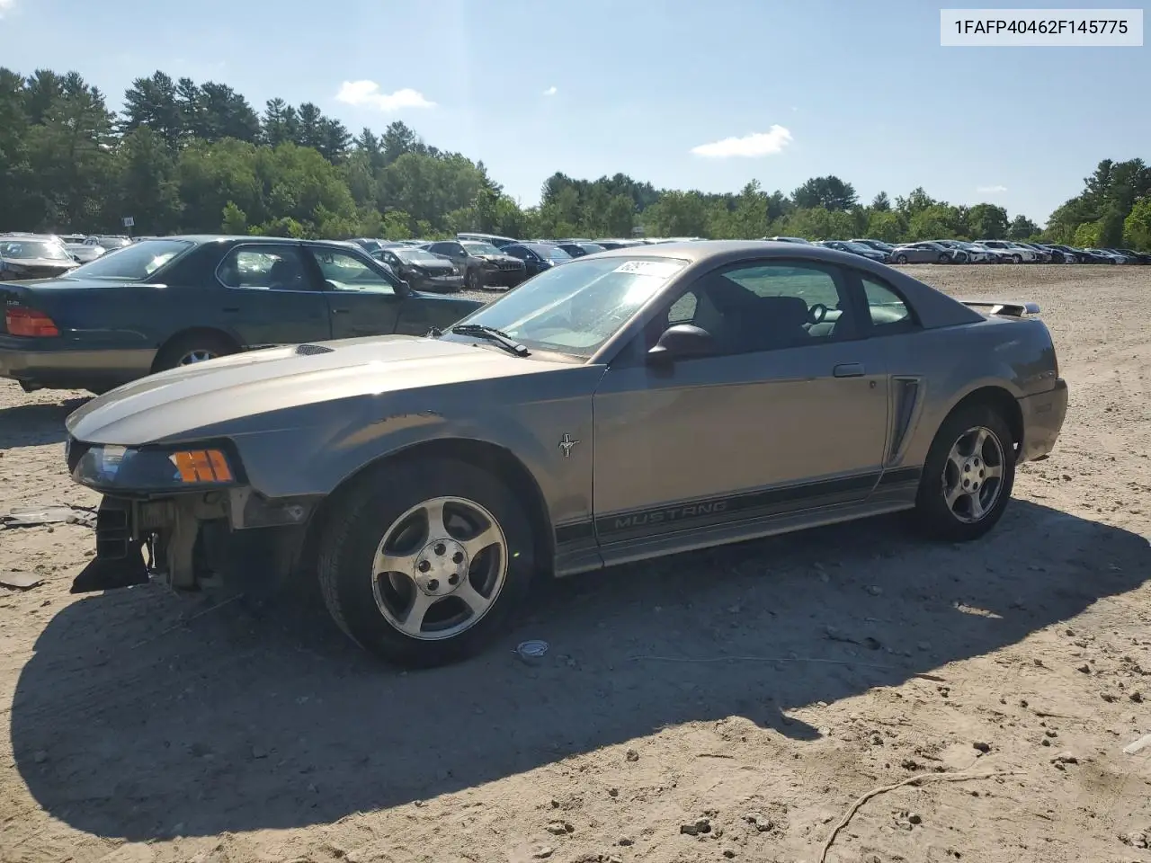 2002 Ford Mustang VIN: 1FAFP40462F145775 Lot: 62979925