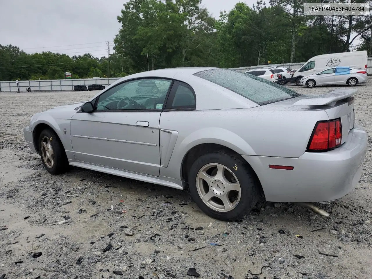2003 Ford Mustang VIN: 1FAFP40483F404784 Lot: 55979115