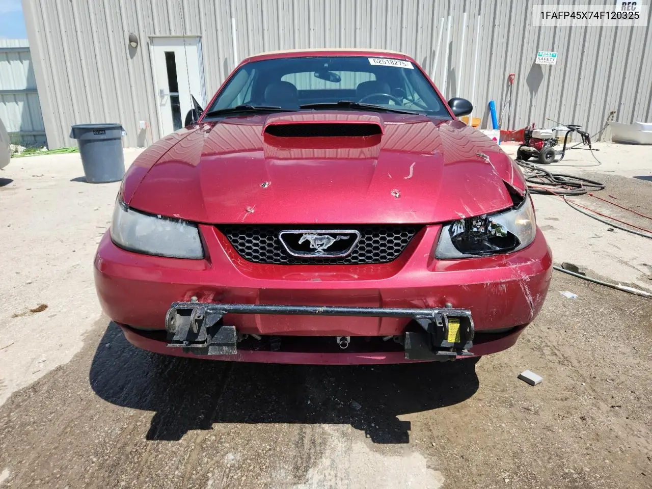 2004 Ford Mustang Gt VIN: 1FAFP45X74F120325 Lot: 62518275