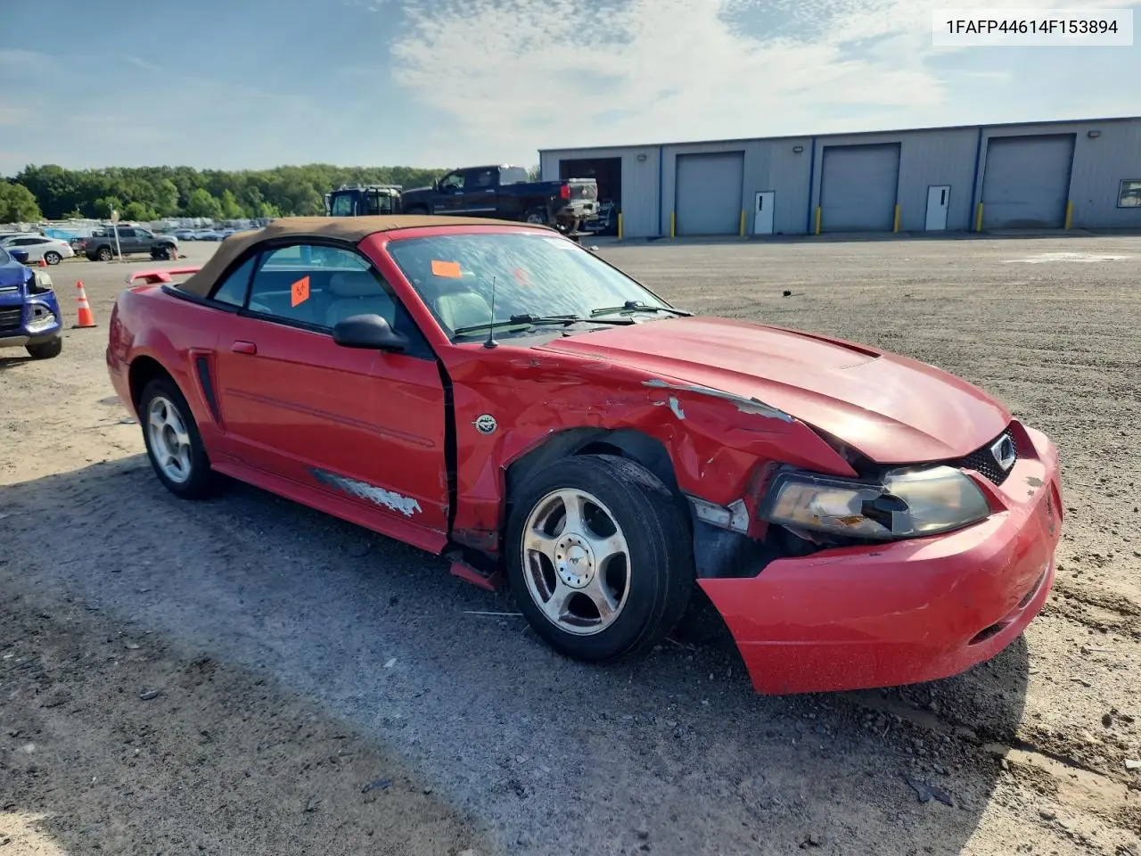 2004 Ford Mustang VIN: 1FAFP44614F153894 Lot: 63001335