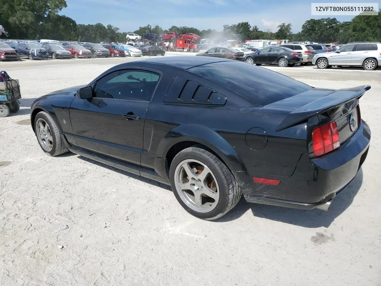 2005 Ford Mustang VIN: 1ZVFT80N055111232 Lot: 62728805