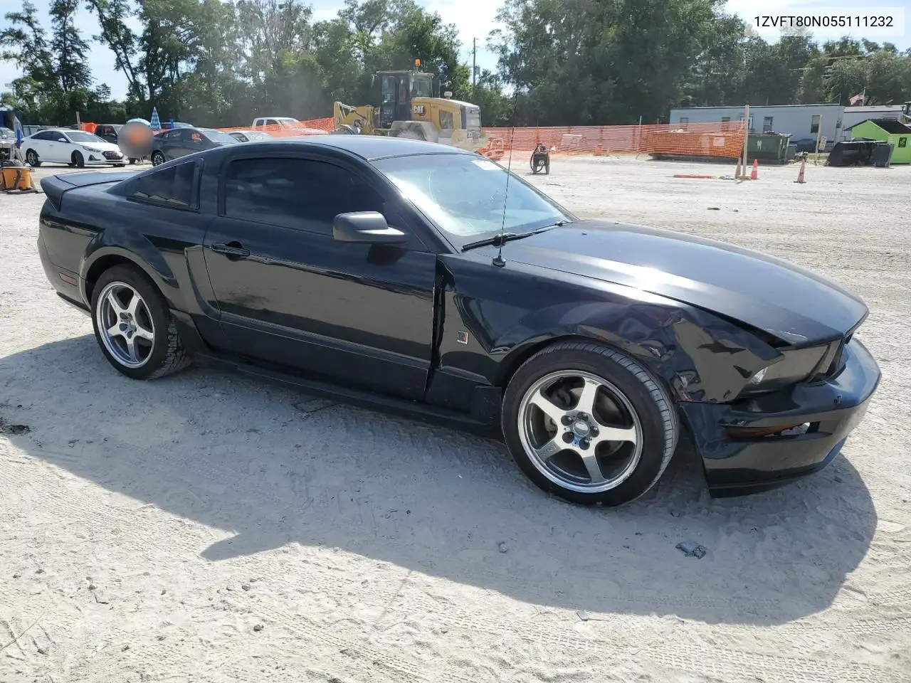 2005 Ford Mustang VIN: 1ZVFT80N055111232 Lot: 62728805