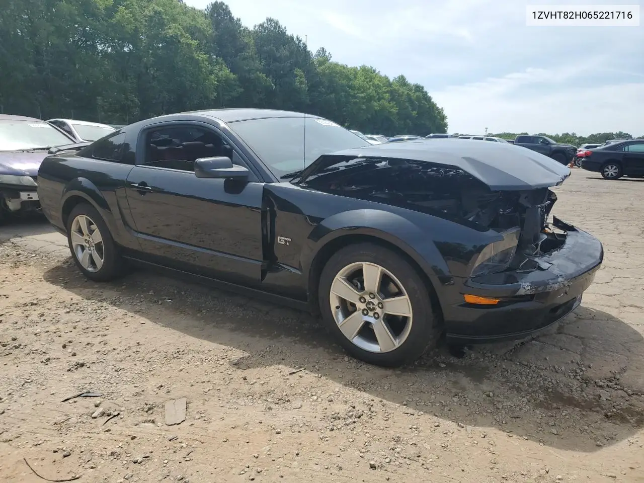2006 Ford Mustang Gt VIN: 1ZVHT82H065221716 Lot: 56384245