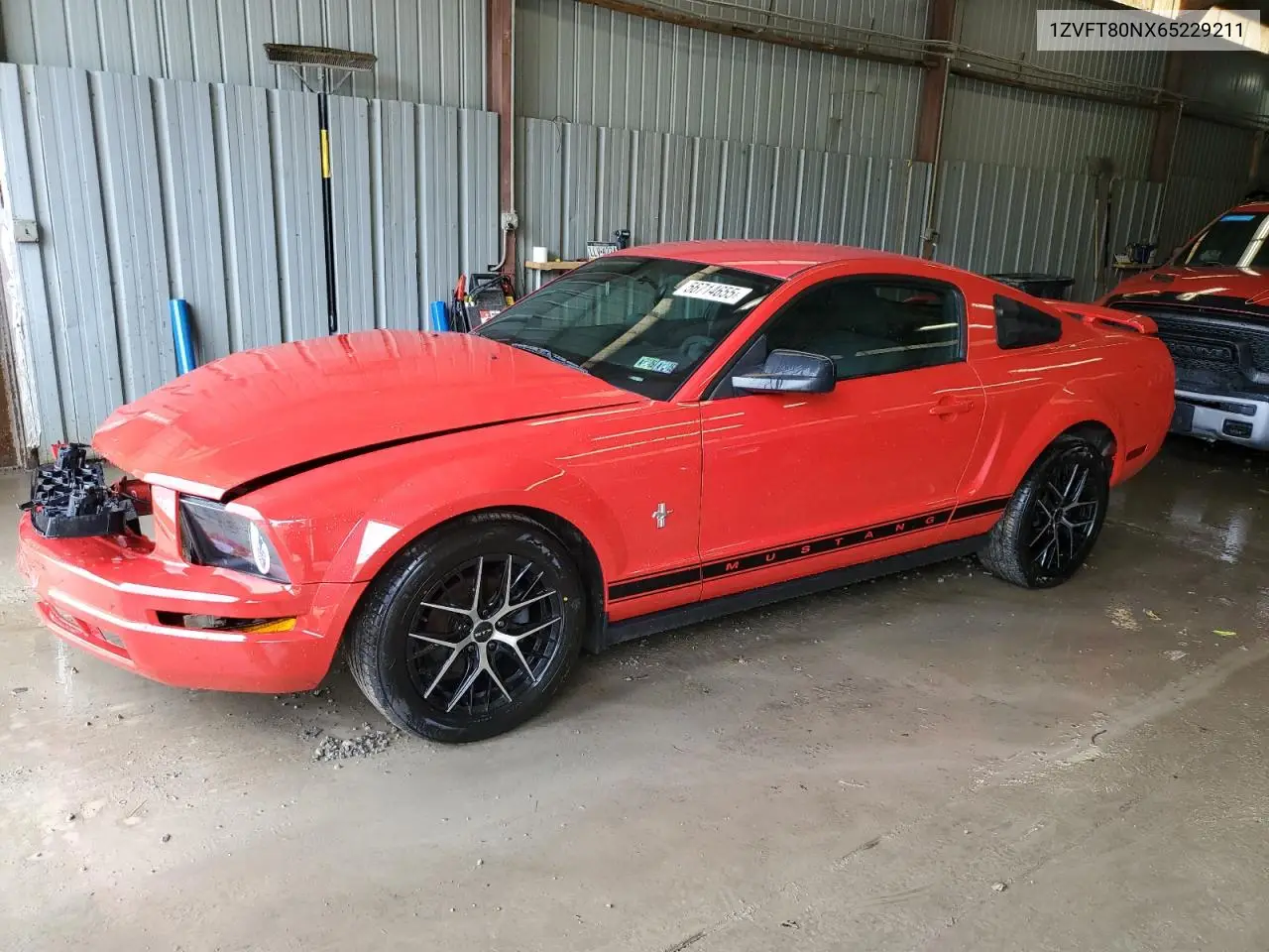 2006 Ford Mustang VIN: 1ZVFT80NX65229211 Lot: 56714655