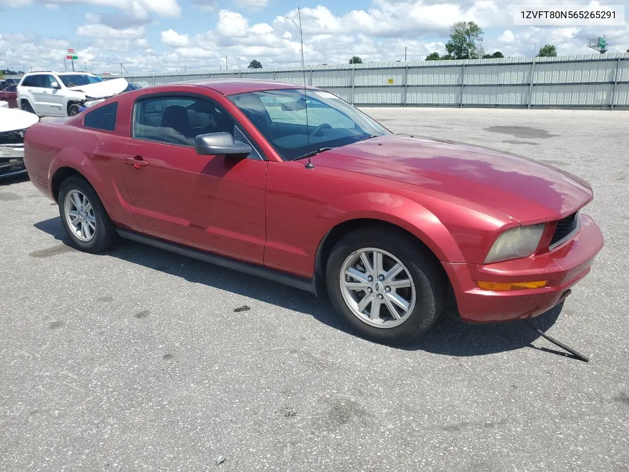 2006 Ford Mustang VIN: 1ZVFT80N565265291 Lot: 56913655